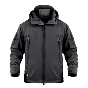 High Quality Waterproof Raincoat Zipper Closure Casual Working Clothes Custom Color & <b>Size</b> <b>Rain</b> Wear <b>Jackets</b> For Men - Product Image 4