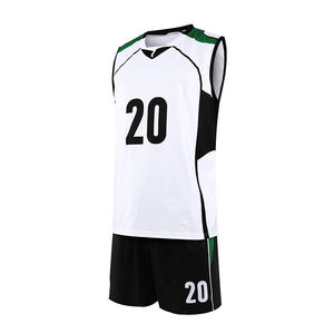 Ensemble de maillot de volley-ball à manches courtes pour hommes, conçu sur mesure, uniforme de football avec technique d'impression par sublimation du Pakistan - Product Image 2