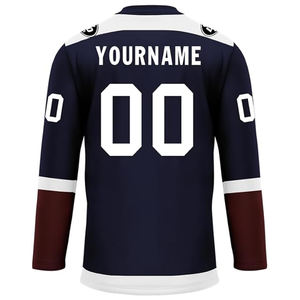 Custom Team Ice Hockey Jersey 100% Polyester Sublimation Printed Customizable Pakistan Manufacturer OEM Wholesale Supplier USA - Product Image 5