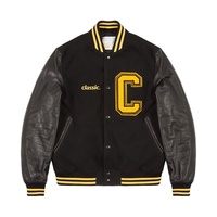 Veste de style universitaire élégante pour hommes, tissu de haute qualité, design personnalisé, fabrication en gros