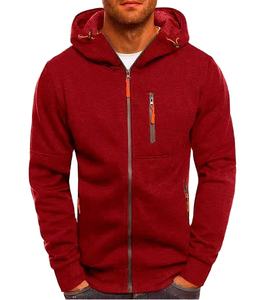 Sudadera de otoño e invierno para hombre, sudadera deportiva de ocio de Jacquard, cárdigan, chaqueta con capucha, Sudadera con capucha 2026 - Product Image 4