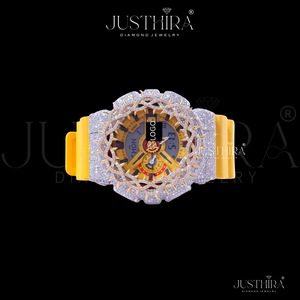 Hot Sale Trendy Moissanite Diamond <b>Watch</b> <b>for</b> <b>Women</b> Elegant Shiny Stone Bracelet Wristwatch Available At Factory Direct Price - Product Image 4