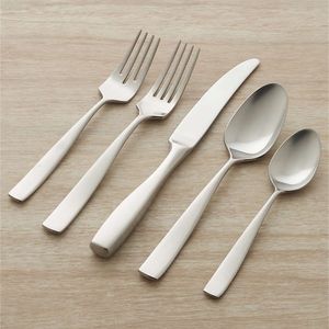 Juego de cubiertos metálicos modernos de primera calidad para una experiencia culinaria duradera y elegante, colección de utensilios de cocina. - Product Image 5