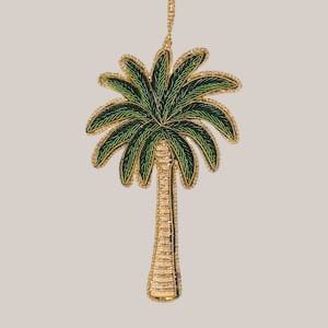 Décoration murale en zari de style arbre design |   Perles artisanales, fils et broderies Zari pour la décoration intérieure et festive - Product Image 3