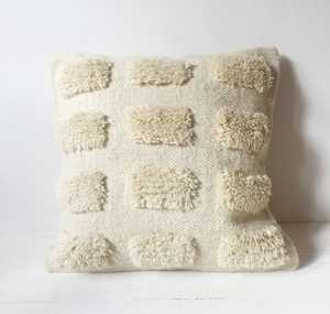 Funda de Cojín Marroquí Hecha a Mano con Lana, Estilo Berber Boho Tribal, Decorativa, Tamaño Personalizado, Venta al Por Mayor - Product Image 3