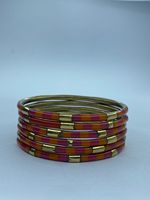 Brazaletes, Pulseras y Conjuntos de Brazaletes de Latón Hechos a Medida con Incrustaciones de Resina y Piedras de Colores para Tiendas de Joyería de Moda