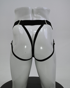 Custom Logo <b>Men's</b> Harness <b>Jockstrap</b> Open Back Sexy Underwear Elastic Strap Private Label OEM Wholesale Manufacturer - Product Image 3