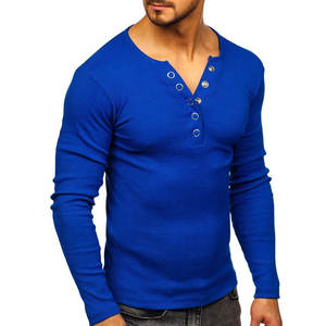 Camiseta Deportiva de Compresión de Manga Larga para Hombre, Color Sólido, para Gimnasio, Entrenamiento, Secado Rápido, Fitness, Running, Camiseta Base - Product Image 4