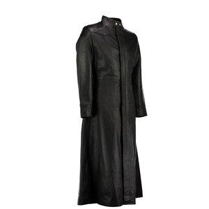 Abrigo Largo de Cuero PU para Hombre, Estilo Gótico, Color Negro, Duradero, Calidad Premium, 2026 - Product Image 2