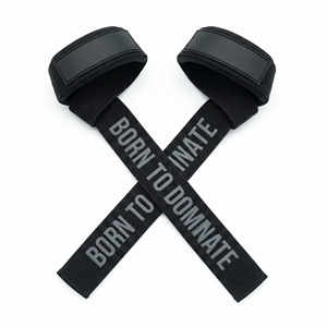 Sangles de musculation unisexes antidérapantes à fermeture élastique, respirantes, pour la gym et le fitness, sangles de levage robustes pour culturistes - Product Image 1