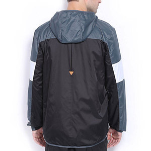 Comfortable <b>Winter</b> <b>Running</b> Windbreaker <b>Jacket</b> Durable Lightweight Hooded Front Logo Sports Wear Men's Clothing - Product Image 3