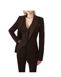 British Style Men's <b>Wool</b> Blend Suit Notched Lapel Single Breasted Formal Wear <b>Pants</b> Suit Regular Length Anti-shrink Fabric - Product Image 5