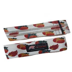 Bandes de résistance compactes en tissu pour les fessiers, boucles d'exercice portables pour les hanches, pour la gym et l'entraînement à domicile - Product Image 2