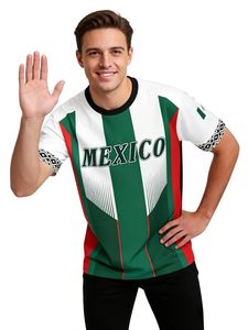 Maillot de football pour homme, col en V, manches courtes, personnalisable avec nom et numéro, respirant, en polyester, vêtements de sport pour adulte, tenue d'équipe - Product Image 3