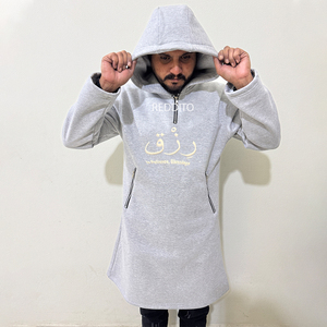 Vente en gros de sweats à capuche en molleton pour hommes, de haute qualité, avec logo personnalisé imprimé, brodés, à fermeture éclair, unis, 100% coton - Product Image 1