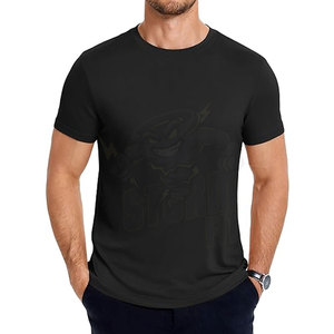 เสื้อยืดคอกลมผ้าฝ้ายเนื้อนุ่มพรีเมียมสำหรับผู้ชาย สวมใส่สบายๆ ในฤดูร้อน น้ำหนักเบา แขนสั้น เหมาะสำหรับใส่ทุกวัน เสื้อยืดพื้นฐาน - Product Image 2