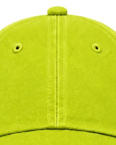 Manufacturer Custom Neon Lime Green <b>Plain</b> Baseball <b>Cap</b> Adjustable Unisex Sports Hat Breathable Polyester Custom Logo <b>Cap</b> Style - Product Image 5