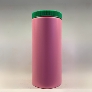 Desarrollo de Moldes Internos para Uso Farmacéutico, Pavico, Venta al por Mayor, Frascos Cilíndricos de PET Rosa de 500 ml para Alimentos Funcionales, Color Personalizado - Product Image 2