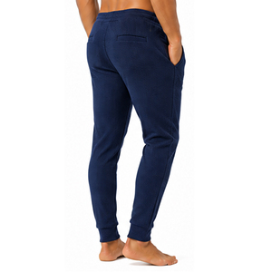 <b>Mens</b> Waffle Knit <b>Lounge</b> <b>Trousers</b> Slim Fit Casual Textured Pants Elastic Waist Drawstring Comfortable Custom Bottoms <b>Mens</b> Waffle - Product Image 6