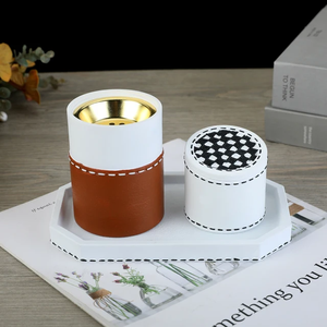 Ensemble brûleur de bakhoor LuxeArabia, porte-encens en bois et cuir artisanal de qualité supérieure avec plateau pour Oud, parfum et décoration d'intérieur de luxe - Product Image 2