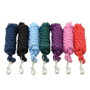 Cuerda de plomo de nailon para caballos de alta calidad, fabricante de cuerda de plomo respetuoso con el medio ambiente en India, personalización de pedidos a granel disponible - Product Image 1