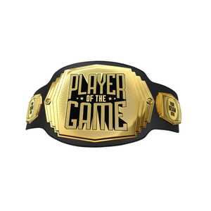 Cinturón de Campeonato Premium del Jugador del Juego, Cinturón de Premio Deportivo Personalizado con Texto Personalizado para los Mejores Jugadores del Juego y Torneos - Product Image 1