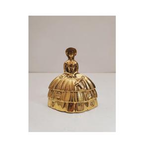 Campana de Escritorio Antigua de Aluminio con Sonido Excelente, Campana de Mesa de Aluminio para Restaurante, Oficina, Cocina, con Botón de Presión - Product Image 1