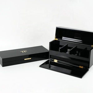 Hign-end Luxury Wooden Perfume Box Customized High Gloss Piano Painting Gift Box for Perfume Packaging