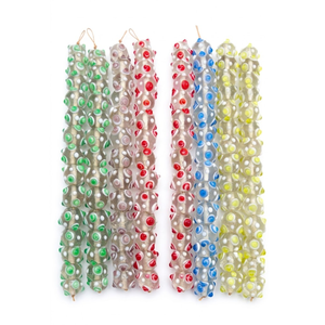 Perles en verre soufflé et en cristal multicolores faites à la main, perles décoratives rondes de 12 mm pour la fabrication de bijoux, fournitures de perlage, bricolage créatif - Product Image 1
