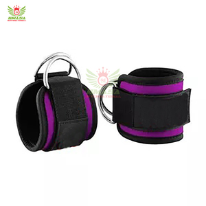 อุปกรณ์ฟิตเนสขายส่งรุ่นใหม่ล่าสุด - สายรัดข้อเท้าแบบ D-ring สำหรับสายเคเบิล เพิ่มความแข็งแรงของขา ฝึกกล้ามเนื้อ ยกน้ำหนัก ออกกำลังกาย - Product Image 6