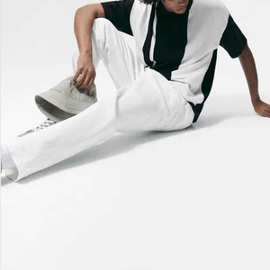 T-shirt pour homme style urbain, en coton, décontracté, coupe ample, manches courtes, mode estivale, fournisseur direct d'usine OEM en gros - Product Image 6