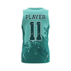 Camisetas de Baloncesto Personalizadas Unisex para Adultos, Tallas Grandes, Transpirables, que Absorben la Humedad, de Secado Rápido, con Logotipo Frontal Impreso por Transferencia de Calor - Product Image 2
