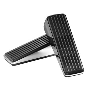 Resistente 2-Pack Premium in lega di zinco tappo per porta biadesivo in PVC antiscivolo protezioni da parete autoadesive per vari ambienti - Product Image 1