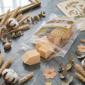 [K-ESSENTIALS] Juego de Esponjas para Aplicación de Cosméticos, Desechables, Higiénicas, Beige, Portátiles, Multiusos - Product Image 3
