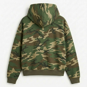 Sweat à capuche zippé pour homme de haute qualité, en mélange de coton doux, veste de sport décontractée avec personnalisation de marque, fabrication directe usine - Product Image 5