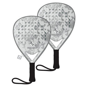 Raqueta de Pádel de Diamante de Alta Calidad y Alto Rendimiento, Marco de Carbono Completo Personalizado, Empuñadura de Fibra Ecológica y Duradera, Ligera - Product Image 5