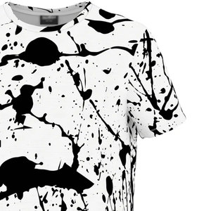 เสื้อยืดโพลีเอสเตอร์ถักพิมพ์ลายซับลิเมชั่นคุณภาพสูงสำหรับผู้ชาย ระบายอากาศได้ดี แขนสั้น เหมาะสำหรับกิจกรรมกลางแจ้ง ขายดี - Product Image 6