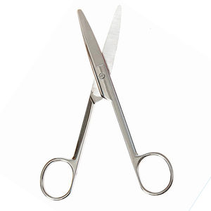 กรรไกรผ่าตัดคุณภาพดีที่สุด ขนาด 14 ซม. ยี่ห้อ Mayo ผลิตจากสแตนเลส สำหรับห้องผ่าตัด แบบตรงและแบบโค้ง ใช้แรงมือ - Product Image 1