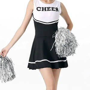 Uniforme de pom-pom girl personnalisable et confortable pour femmes, meilleure tenue de sport, impression par sublimation, uniforme de cheerleading personnalisé pour jeunes filles - Product Image 1