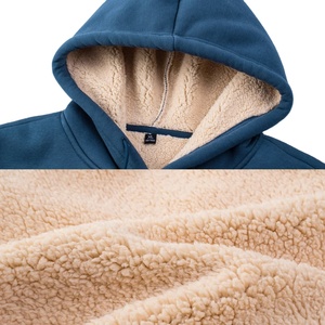 Wholesale Men's Casual Sweatshirt 100% Cotton Fleece Hoodie with Custom GSM Drop Shoulder Style Digital Printing - Product Image 2