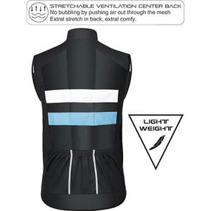 Vêtements de sport actifs respirants pour l'extérieur, gilet de cyclisme adapté à l'entraînement cycliste, à la pratique régulière du vélo et aux activités quotidiennes en plein air - Product Image 2