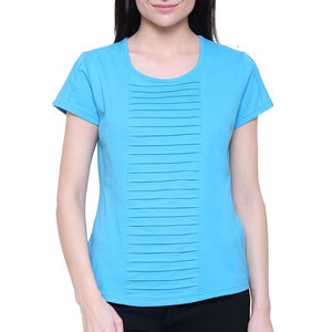 Top Quality T-Shirt For Women Light Weight T-Shirt Customized Color T-Shirt Casual Wear Women T-Shirt - Product Image 1