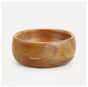 Handcrafted Solid Acacia <b>Wood</b> Salad Serving Bowl Eco-Friendly Food-Safe <b>Rustic</b> Decorative Fruit Bowl for Home & Restaurant Use - Product Image 3