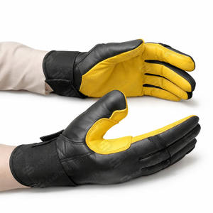 Guantes de bateo de béisbol de Venta caliente con material de poliéster/algodón y cierre de gancho y bucle Precio de puño largo/corto - Product Image 6