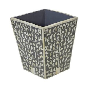 Vase à fleurs tendance de luxe fait main en os incrusté, design géométrique, écologique, personnalisé, spécial Ramadan - Product Image 3