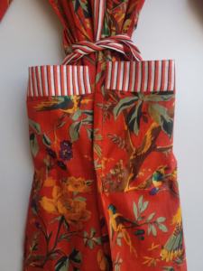 Bata Kimono Floral de Algodón para Mujer al por Mayor, Ligera, con Cinturón y Bolsillos, Calidad de Exportación - Product Image 4