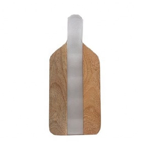 Bloques de cortar de madera envueltos en resina de diseño único para el hogar, cocina, artesanías de calidad de la India para cortar madera - Product Image 2