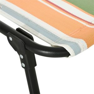 เก้าอี้ชายหาดพับได้ เก้าอี้โยกแสนสบายสำหรับการพักผ่อนกลางแจ้ง - Product Image 5