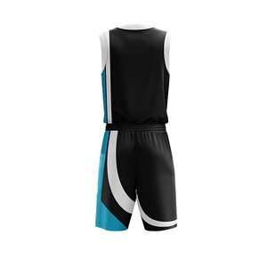 Conjuntos de Uniformes de Baloncesto Personalizables de Alta Calidad, 100% Poliéster, Transpirables, con Estampado Digital, Tallas Grandes, Más Vendidos - Product Image 6