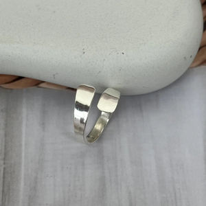 Nouveautés : Bague ouverte ajustable en argent sterling 925, empilable, délicate, style bohème, bijoux célestes, cadeaux de fiançailles pour femmes et jeunes filles - Product Image 3